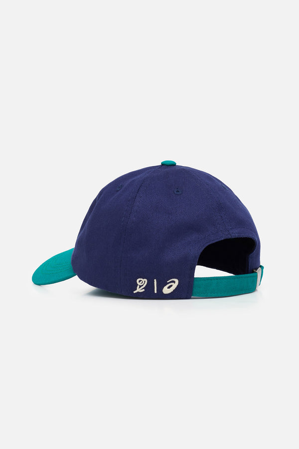 BONÉ 6 PANEL GOOD VIBES - Navy / Green