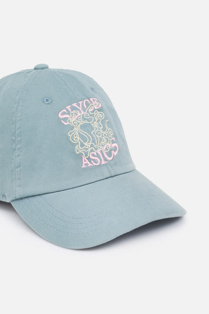 BONÉ 6 PANEL CLOUD BALL LETTER - Lead Grey