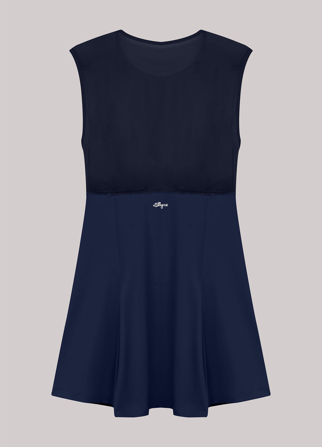 Pleated Tulle Dress