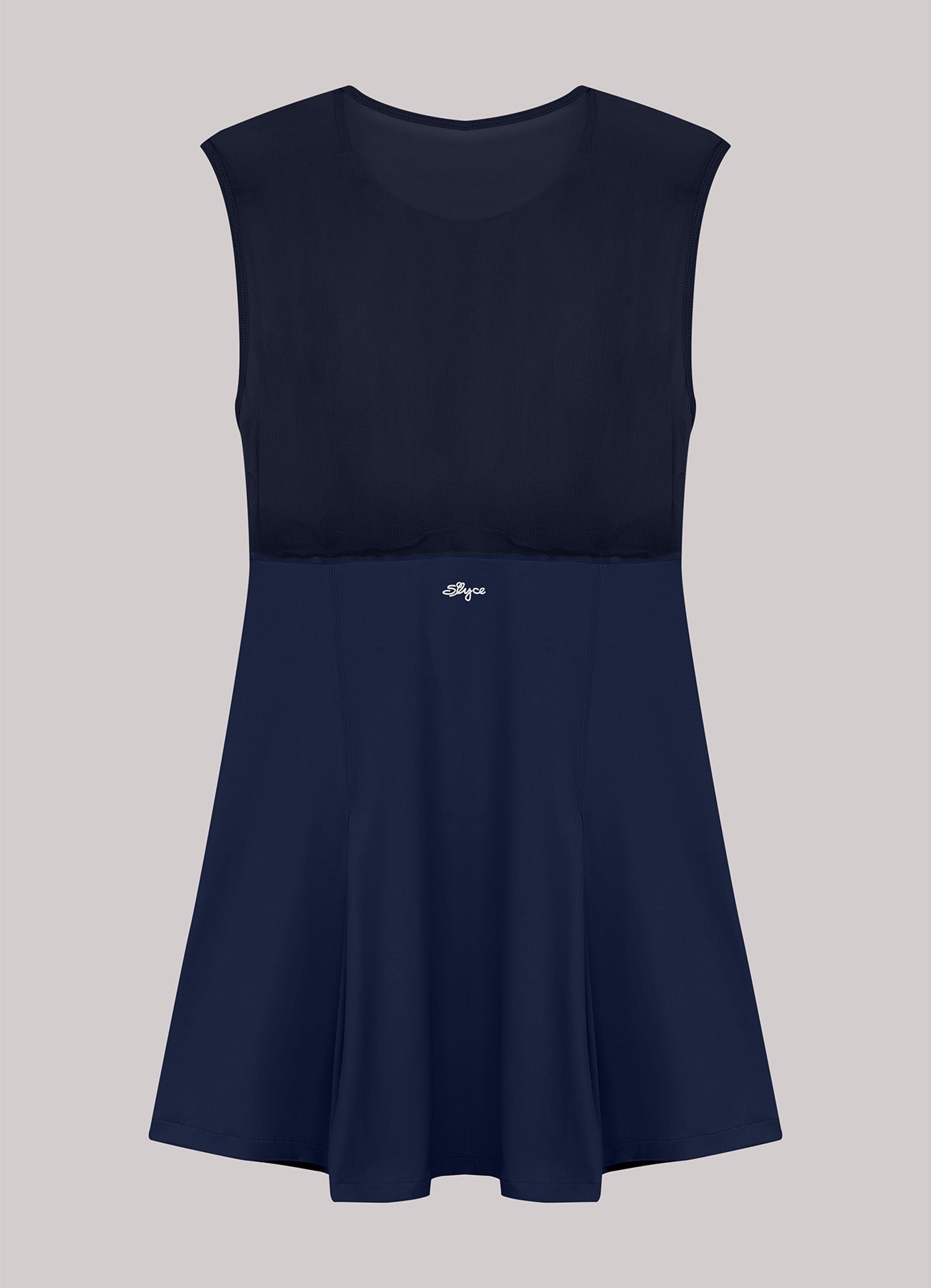 Vestido Pleated Tule