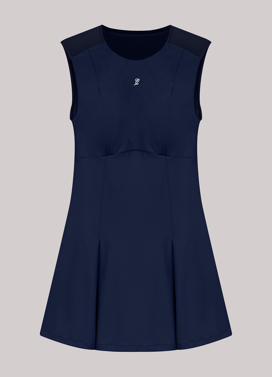 Pleated Tulle Dress