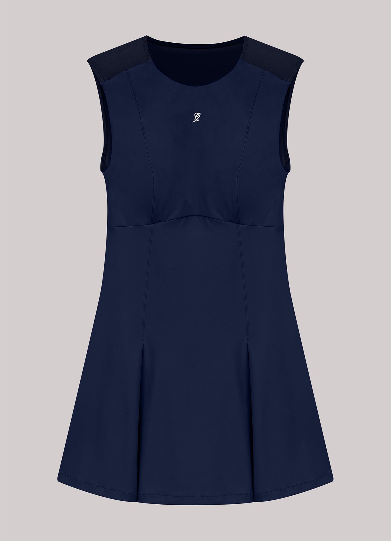 Vestido Pleated Tule