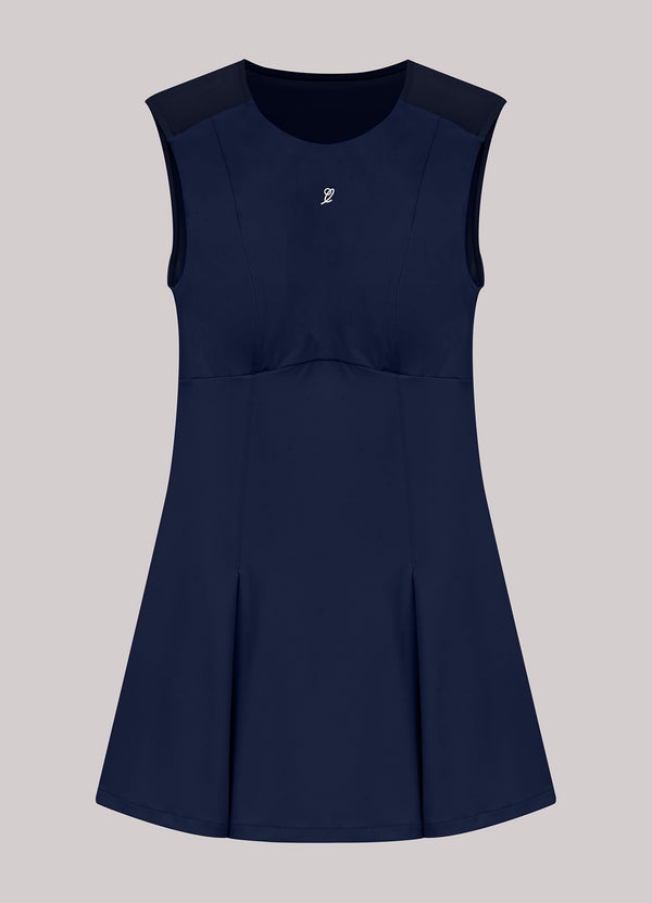 Vestido Pleated Tule