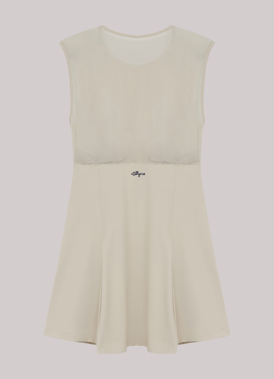 Pleated Tulle Dress