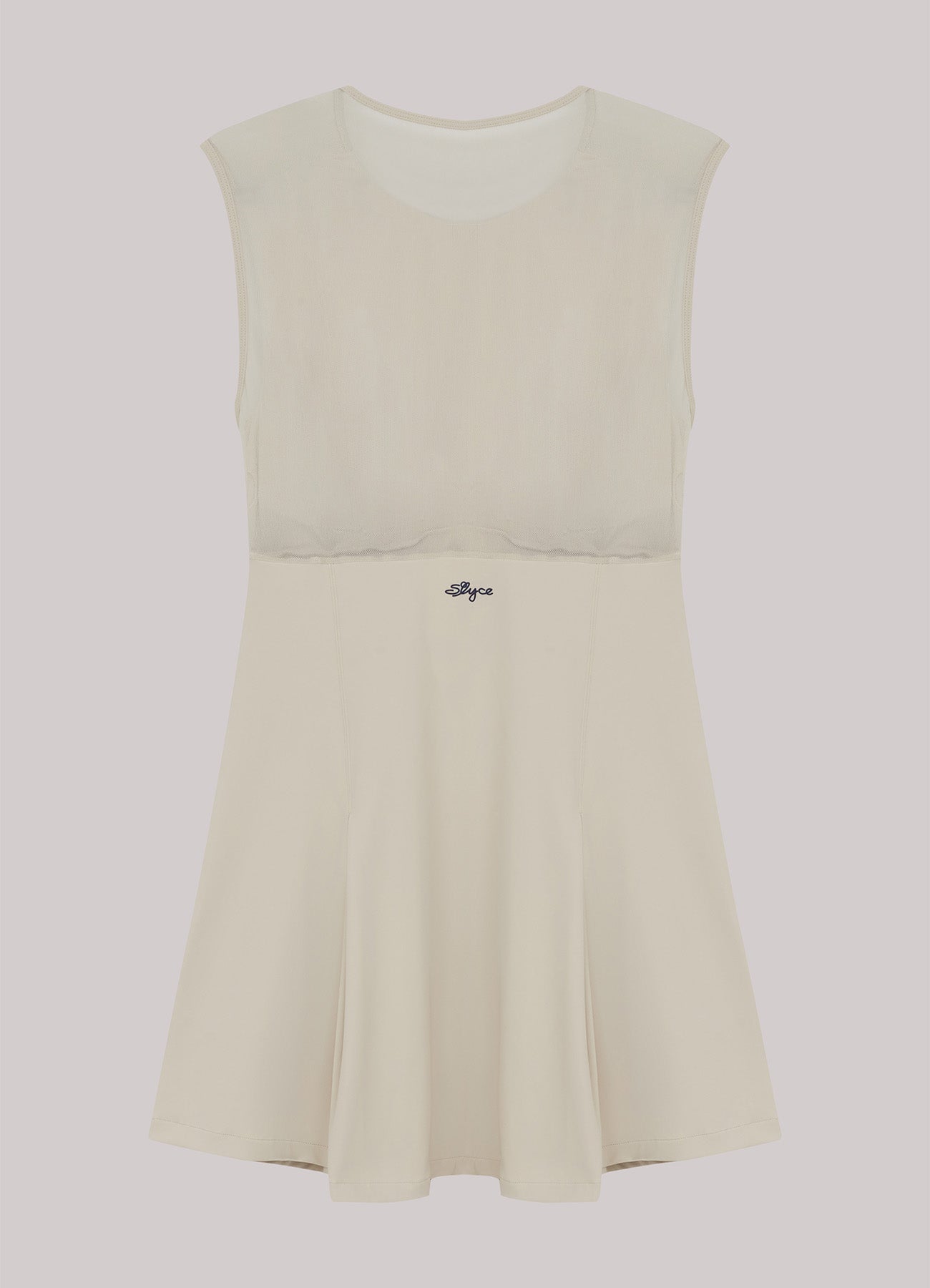 Vestido Pleated Tule
