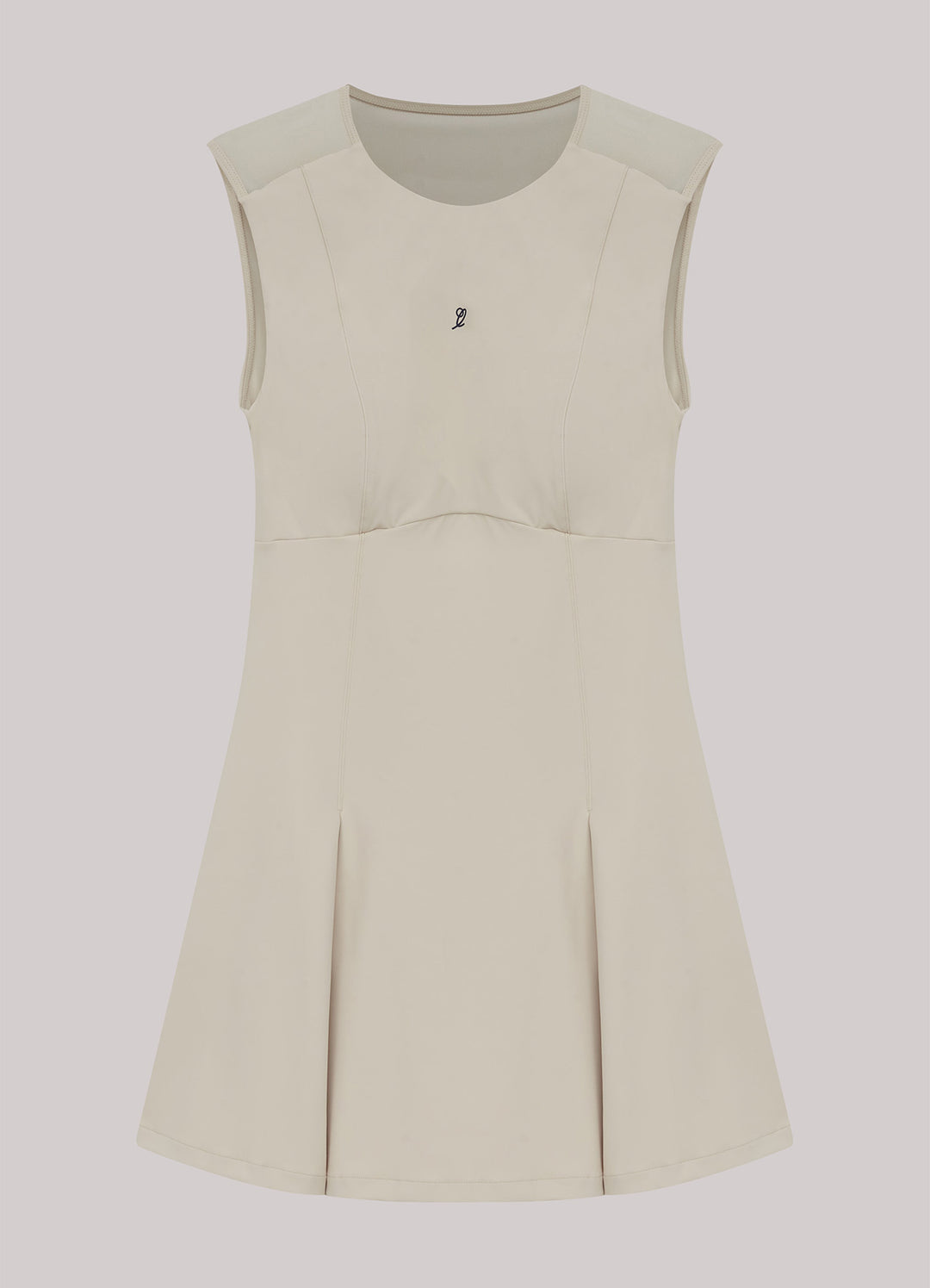 Pleated Tulle Dress