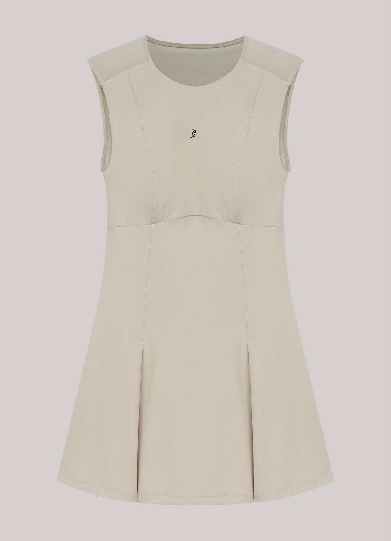Vestido Pleated Tule