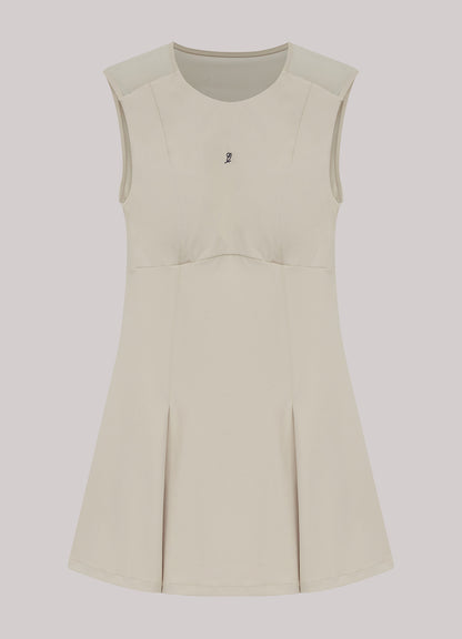 Vestido Pleated Tule