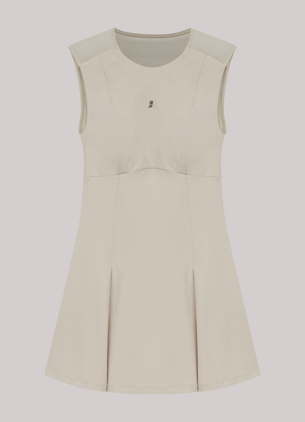 Vestido Pleated Tule